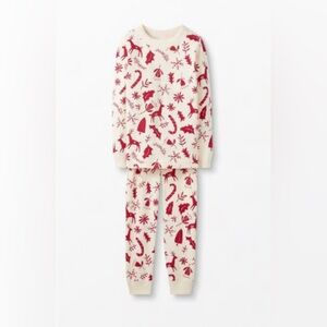 Hanna Andersson Women’s Scandi Cane Pajama Set